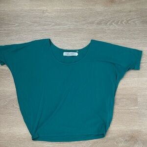 Salt Liko Teal Short Sleeve Women's Top